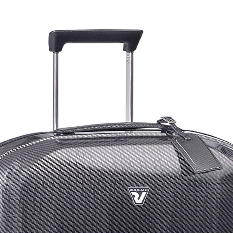 Roncato We Are Glam Carry On 55cm Spinner Suitcase 2kg - Graphite - Love Luggage