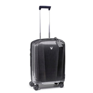 Roncato We Are Glam Carry On 55cm Spinner Suitcase 2kg - Graphite - Love Luggage