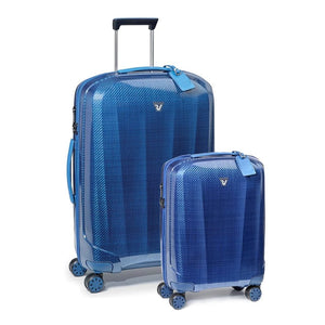 Roncato We Are Glam Hardsided Spinner Suitcase Duo Set - Blue - Love Luggage