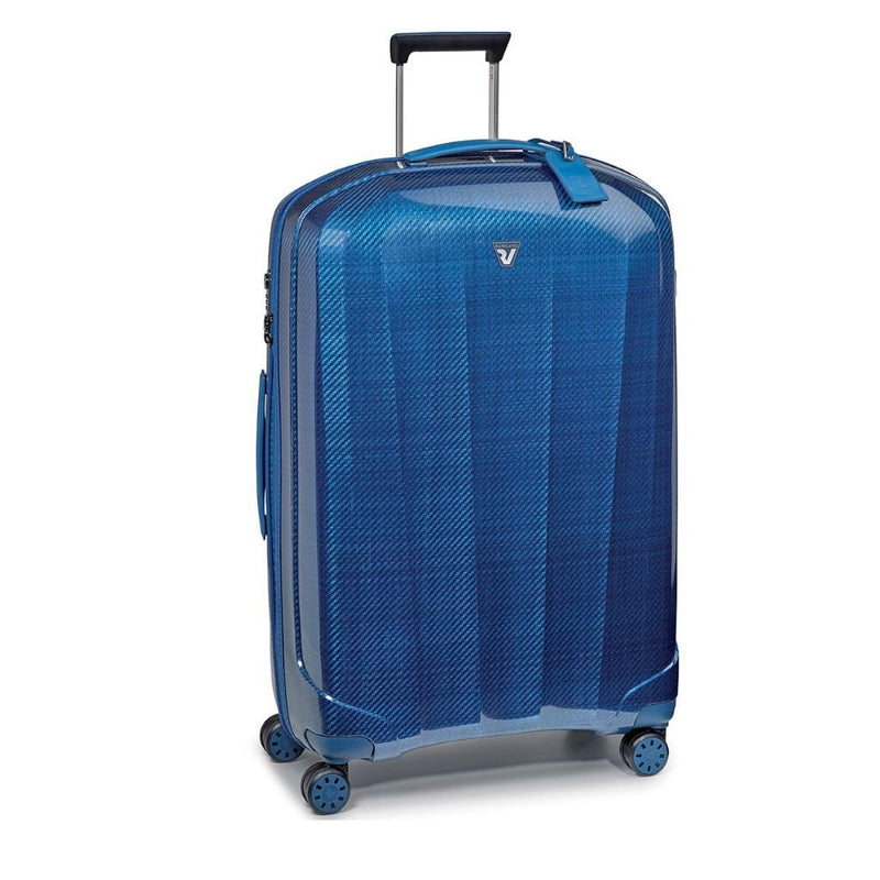 Roncato We Are Glam Large 78cm Spinner Suitcase 3kg - Blue - Love Luggage