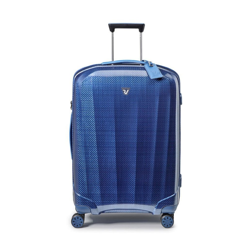 Roncato We Are Glam Large 78cm Spinner Suitcase 3kg - Blue - Love Luggage