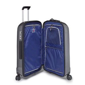 Roncato We Are Glam Large 78cm Spinner Suitcase 3kg - Graphite - Love Luggage