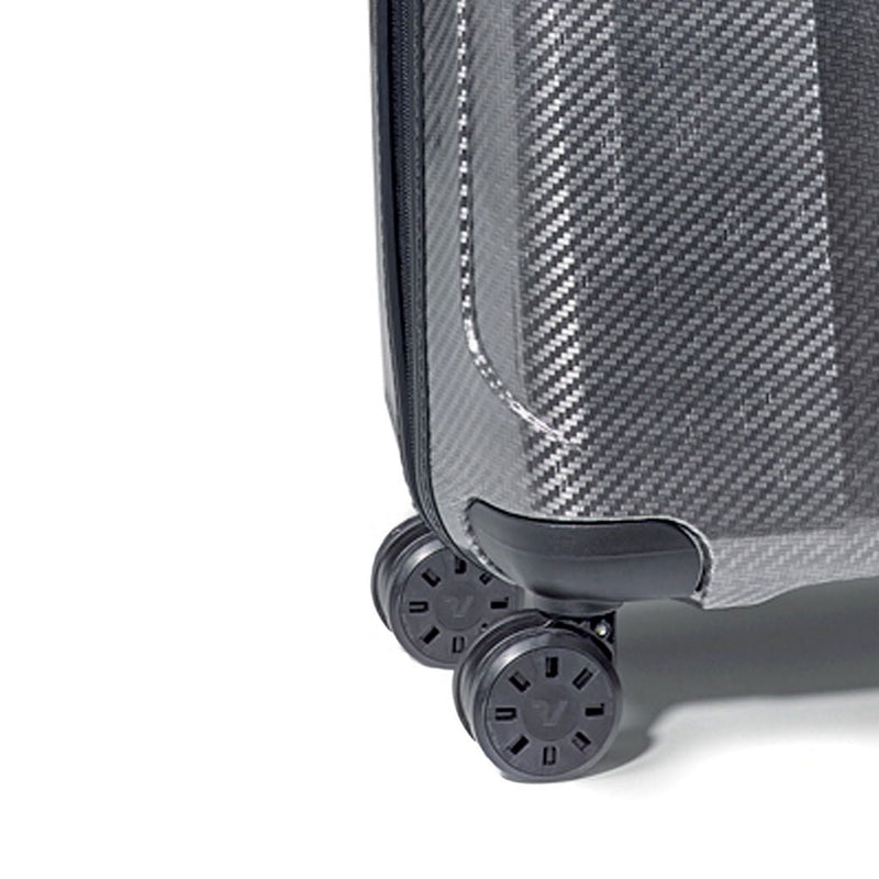 Roncato We Are Glam Large 78cm Spinner Suitcase 3kg - Platinum - Love Luggage
