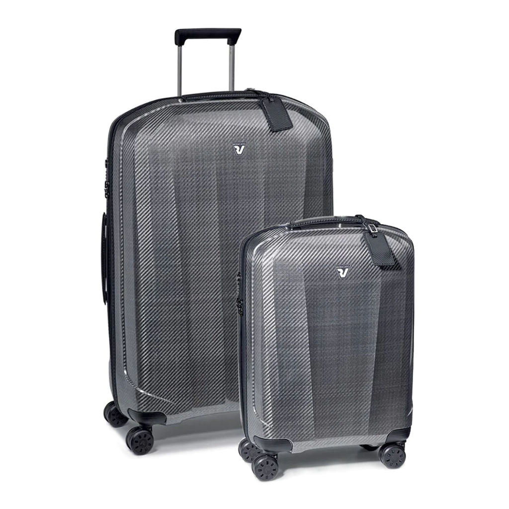 Roncato We Are Glam Hardsided Spinner Suitcase Duo Set - Platinum