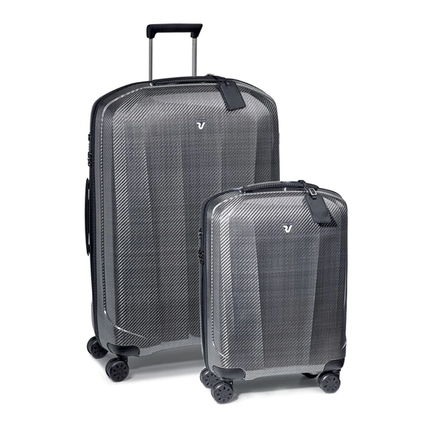 Roncato We Are Glam Hardsided Spinner Suitcase Duo Set - Platinum - On Sale  Now - Love Luggage