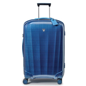 Roncato We Are Glam Medium 70cm Spinner Suitcase 2.7kg - Blue - Love Luggage