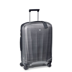 Roncato We Are Glam Medium 70cm Spinner Suitcase 2.7kg - Platinum - Love Luggage