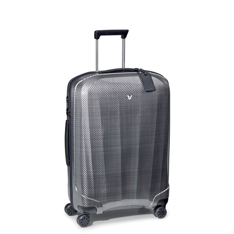 Roncato We Are Glam Medium 70cm Spinner Suitcase 2.7kg - Platinum - Love Luggage