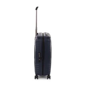 Roncato Ypsilon Carry On 55cm Hardsided Exp Spinner Suitcase Dark Blue - Love Luggage