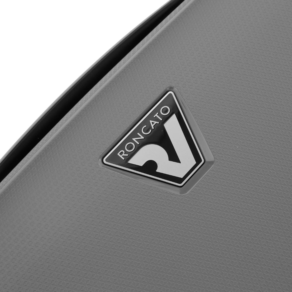 Roncato Ypsilon Carry On 55cm Hardsided EXP Spinner Suitcase Grey - Love Luggage