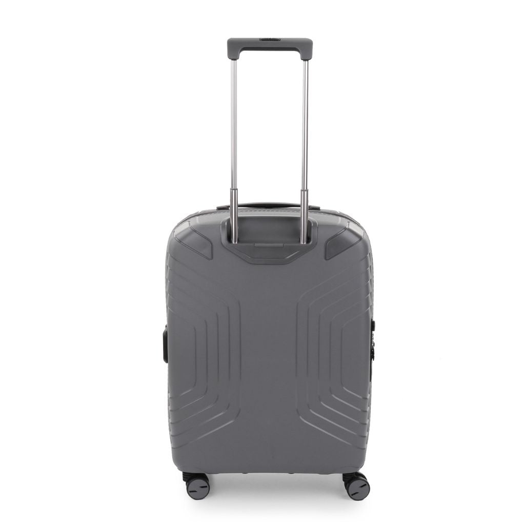Roncato Ypsilon Carry On 55cm Hardsided EXP Spinner Suitcase Grey - Love Luggage
