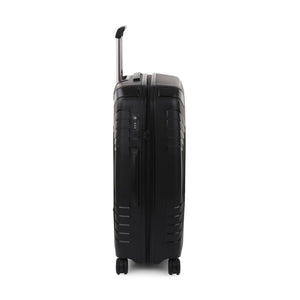Roncato Ypsilon Hardsided Spinner Suitcase 3pc Set - Black - Love Luggage
