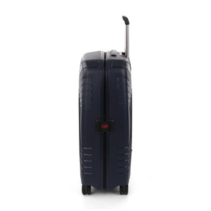 Roncato Ypsilon Hardsided Spinner Suitcase 3pc Set - Dark Blue - Love Luggage