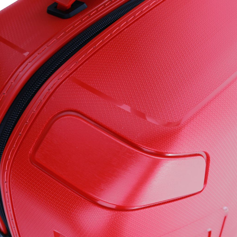 Roncato Ypsilon Hardsided Spinner Suitcase 3pc Set - Red - Love Luggage