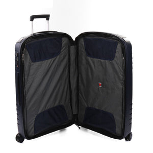 Roncato Ypsilon Hardsided Spinner Suitcase Duo Set - Dark Blue - Love Luggage