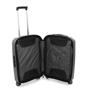 Roncato Ypsilon Hardsided Spinner Suitcase Duo Set - Grey - Love Luggage