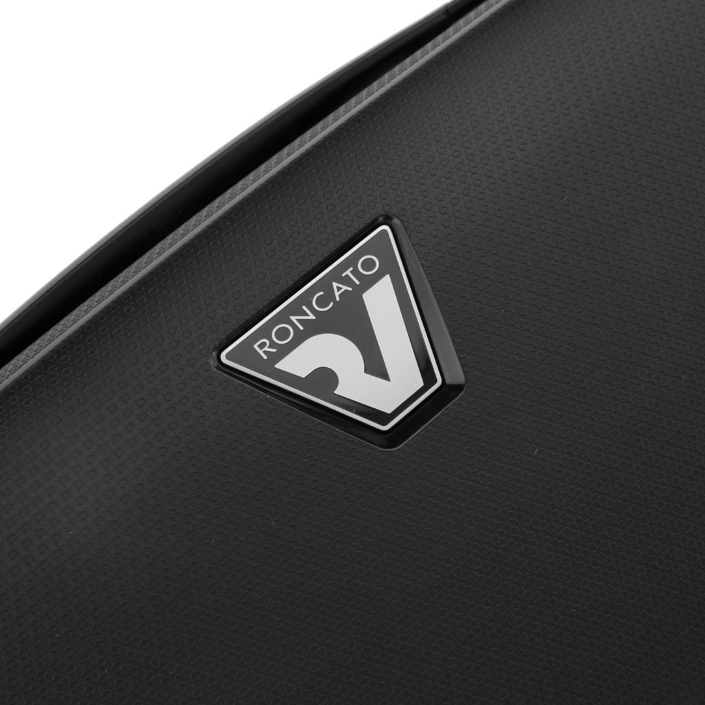 Roncato Ypsilon Large 78cm Hardsided Exp Spinner Suitcase Black - Love Luggage