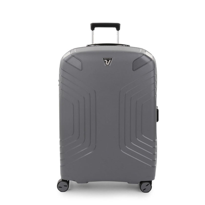 Roncato Ypsilon Large 78cm Hardsided Exp Spinner Suitcase Grey - Love Luggage