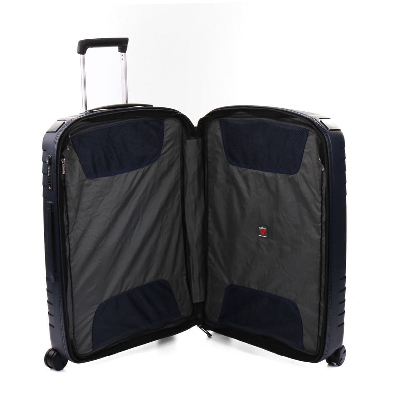 Roncato Ypsilon Medium 69cm Hardsided Exp Spinner Suitcase Dark Blue - Love Luggage