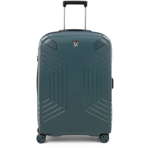 Roncato Ypsilon Medium 69cm Hardsided Exp Spinner Suitcase Green - Love Luggage