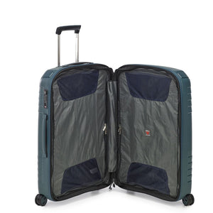 Roncato Ypsilon Medium 69cm Hardsided Exp Spinner Suitcase Green - Love Luggage
