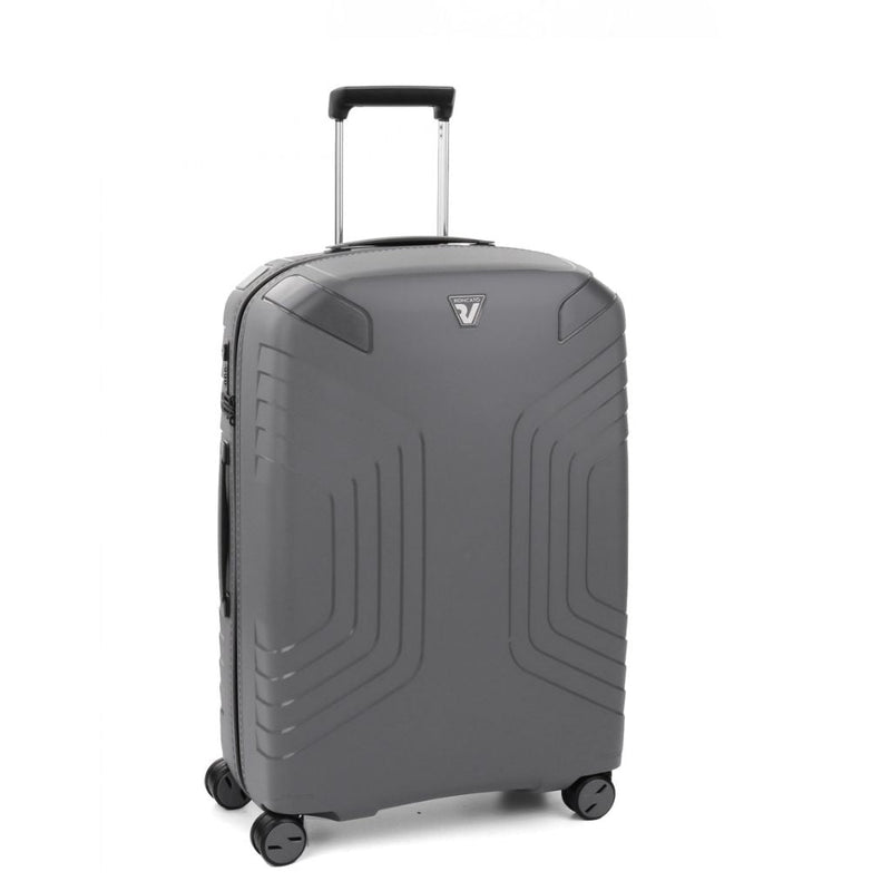 Roncato Ypsilon Medium 69cm Hardsided Exp Spinner Suitcase Grey - Love Luggage
