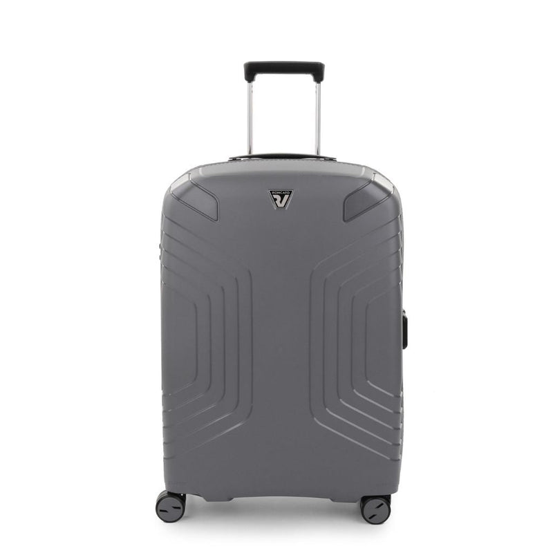 Roncato Ypsilon Medium 69cm Hardsided Exp Spinner Suitcase Grey - Love Luggage