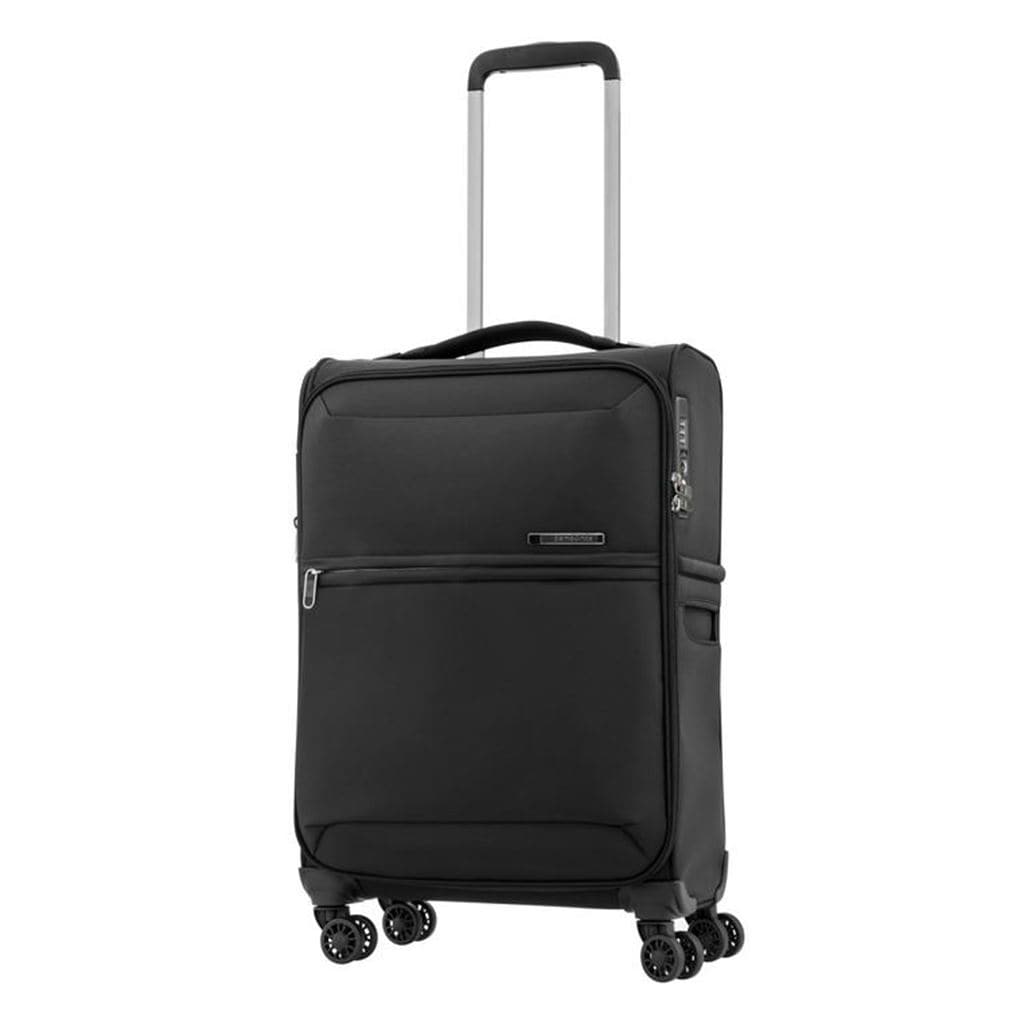 Samsonite 72 Hours DLX 55cm Carry on - Black - Love Luggage