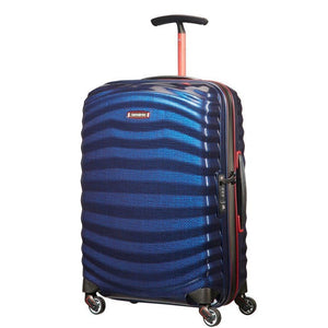 Samsonite Lite-Shock Sport 2 Piece Hardsided Suitcase Duo - Nautical Blue/Red - Love Luggage