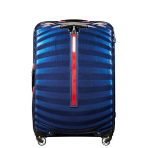 Samsonite Lite-Shock Sports Medium 75cm Hardsided Suitcase - Nautical Blue/Red - Love Luggage