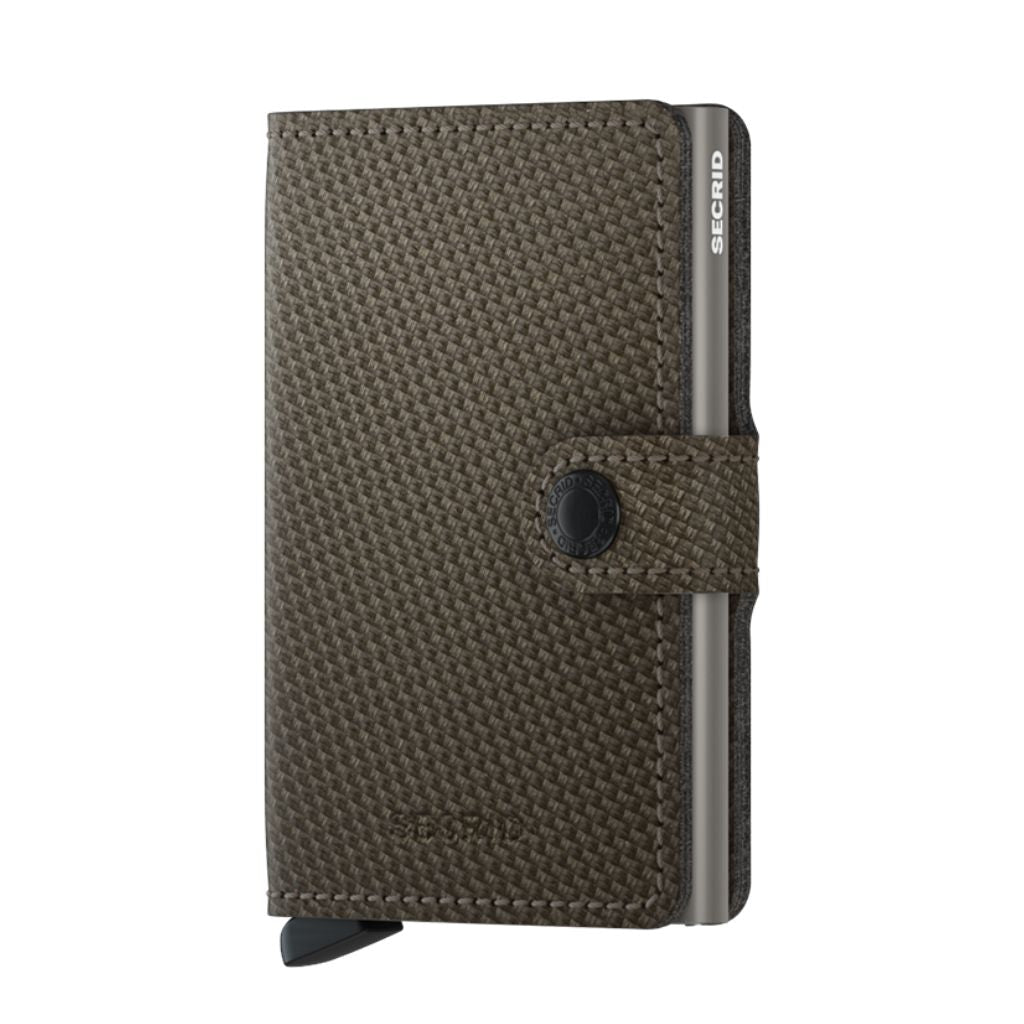 Secrid Miniwallet - Carbon Khaki - Love Luggage