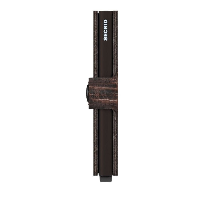 Secrid Miniwallet Dutch Martin Cacao Brown Leather - Love Luggage