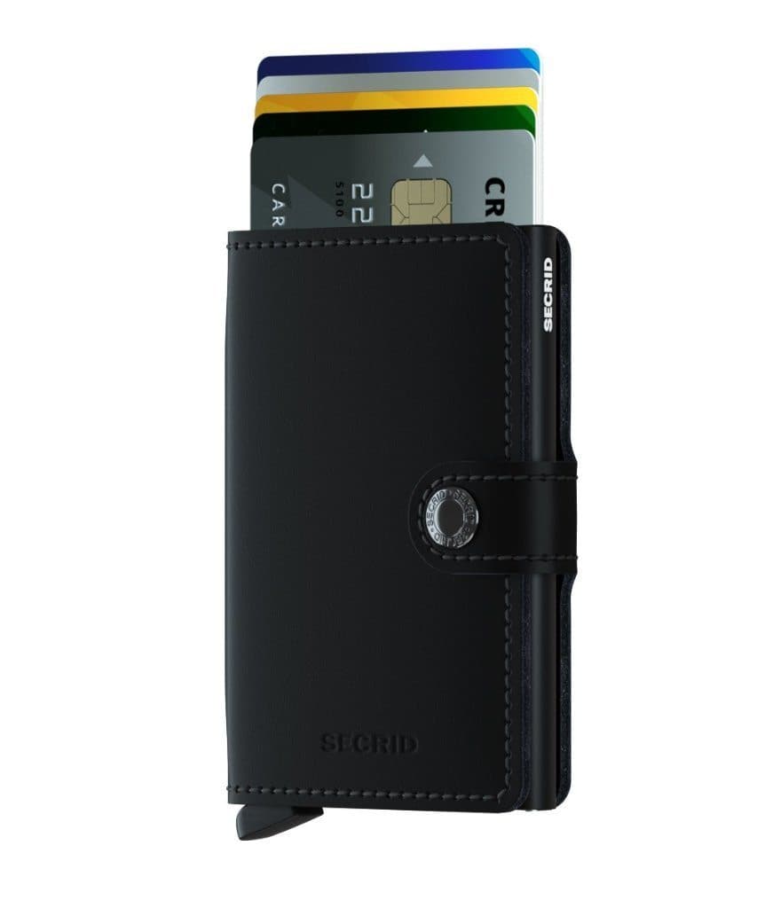 Secrid Miniwallet - Matte Black - Love Luggage