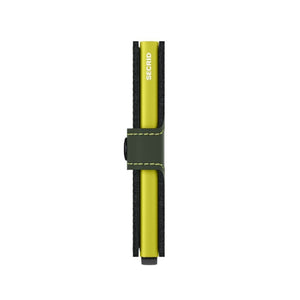 Secrid Miniwallet Matte Green & Lime - Love Luggage