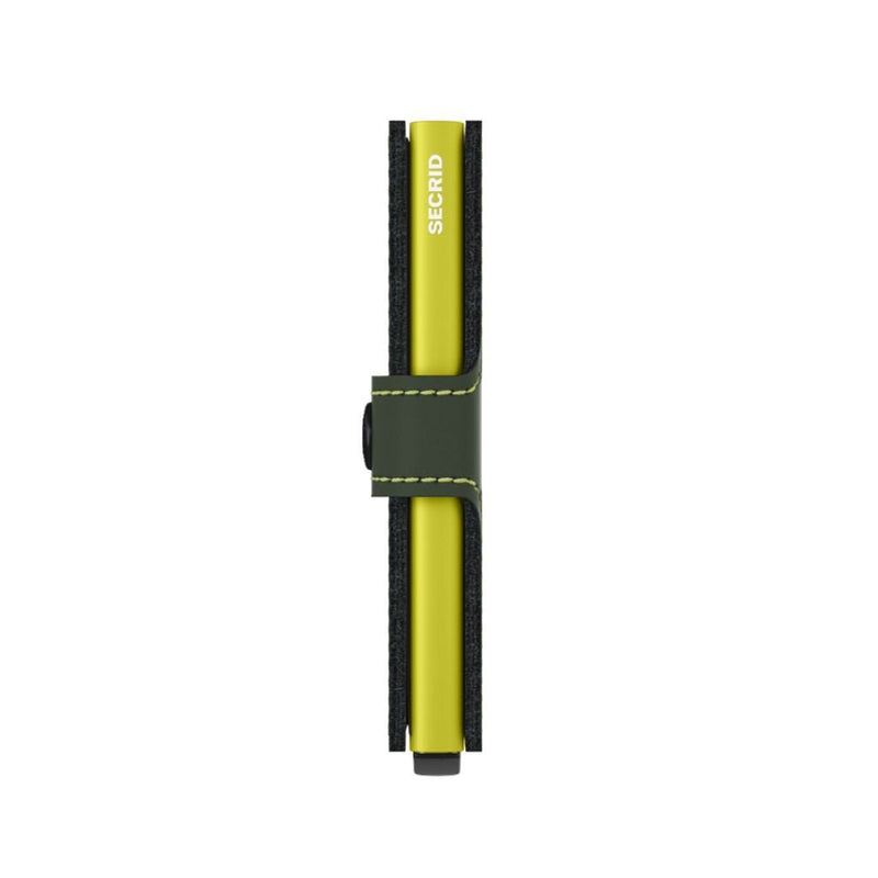 Secrid Miniwallet Matte Green & Lime - Love Luggage