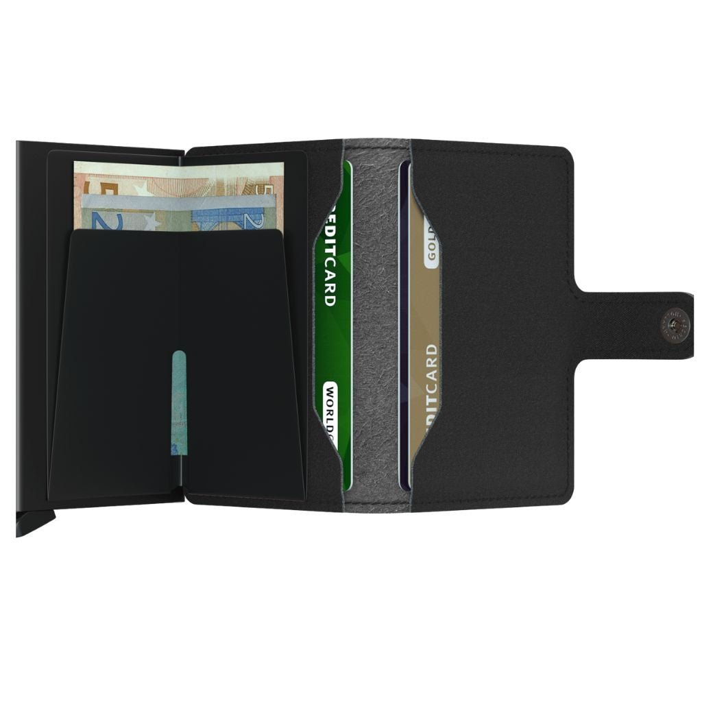 Secrid Miniwallet Yard Black Non Leather - Love Luggage