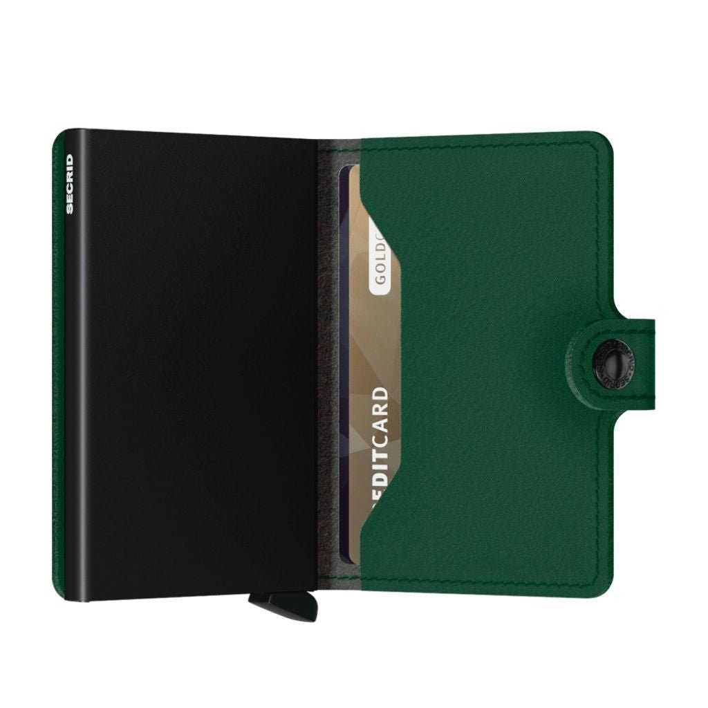 Secrid Miniwallet Yard Green Non Leather - Love Luggage