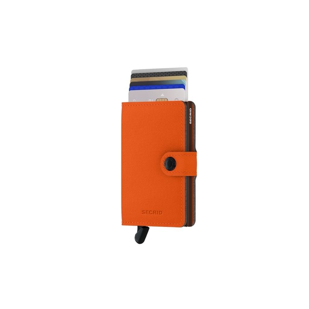 Secrid Miniwallet Yard Orange Non Leather - Love Luggage