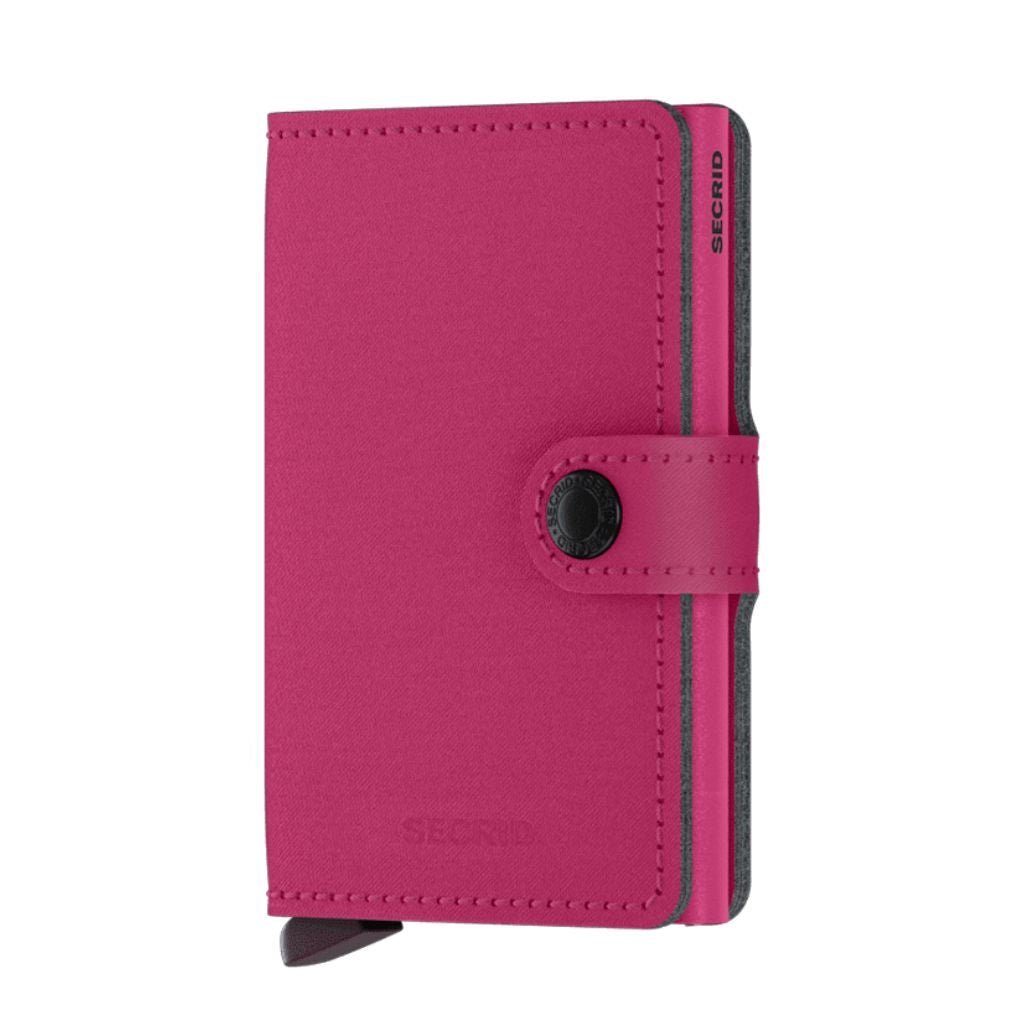 Secrid Miniwallet Yard Powder Fuchsia Non Leather - Love Luggage