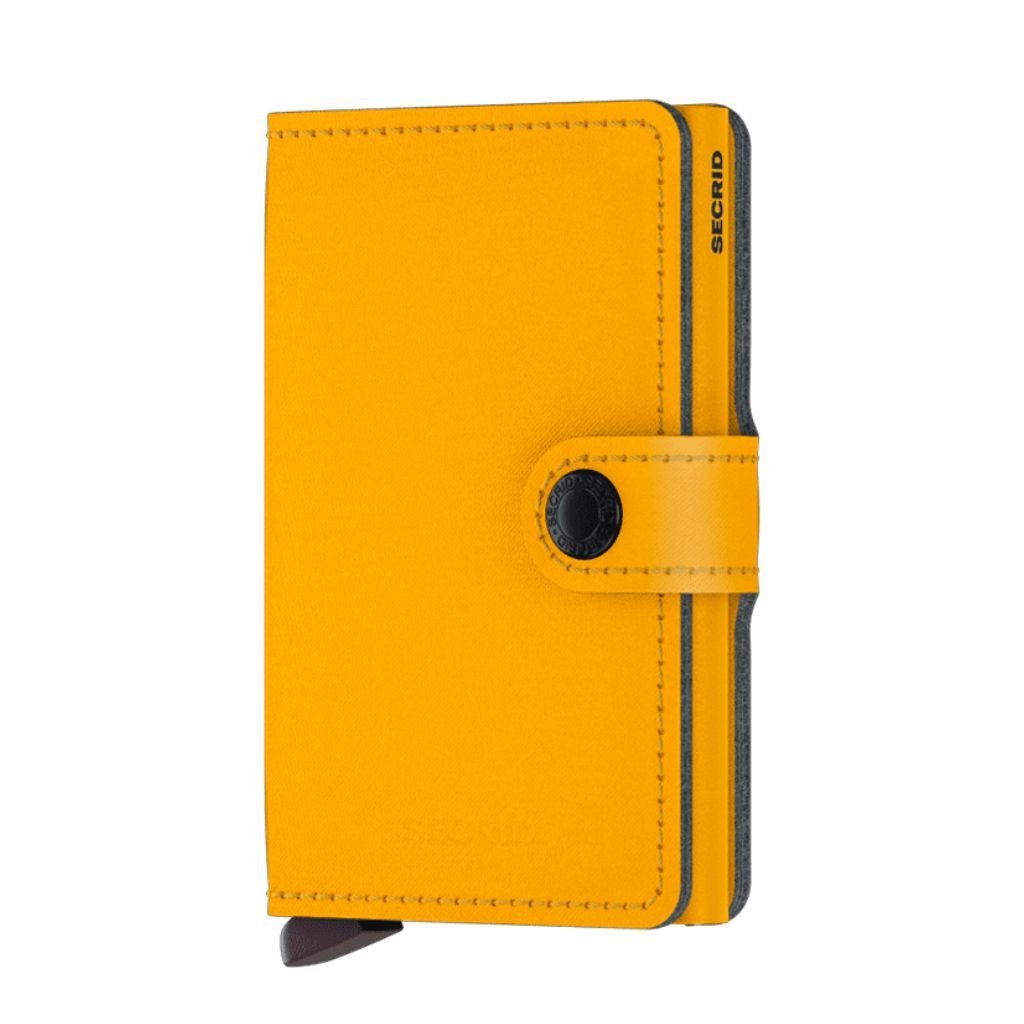 Secrid Miniwallet Yard Powder Ochre Non Leather - Love Luggage