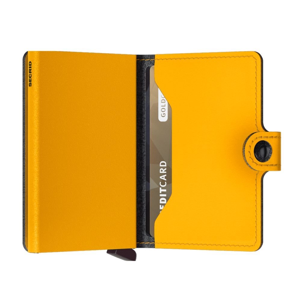 Secrid Miniwallet Yard Powder Ochre Non Leather - Love Luggage