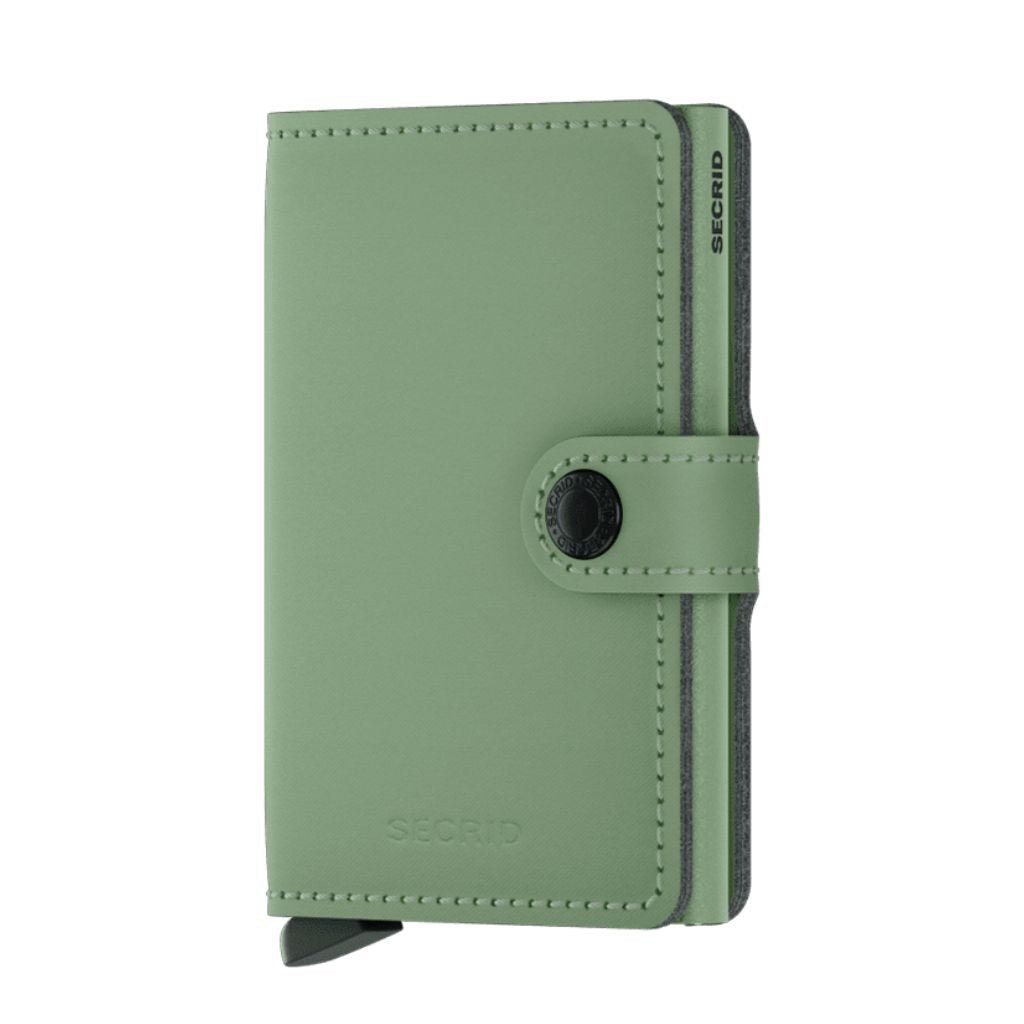 Secrid Miniwallet Yard Powder Pistachio Non Leather - Love Luggage