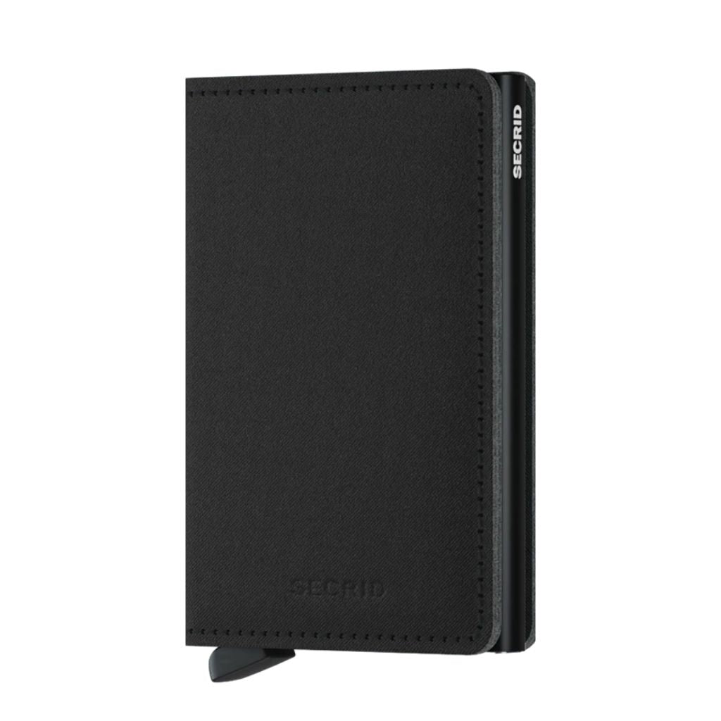 Secrid Slim Wallet Yard Black Non Leather - Love Luggage