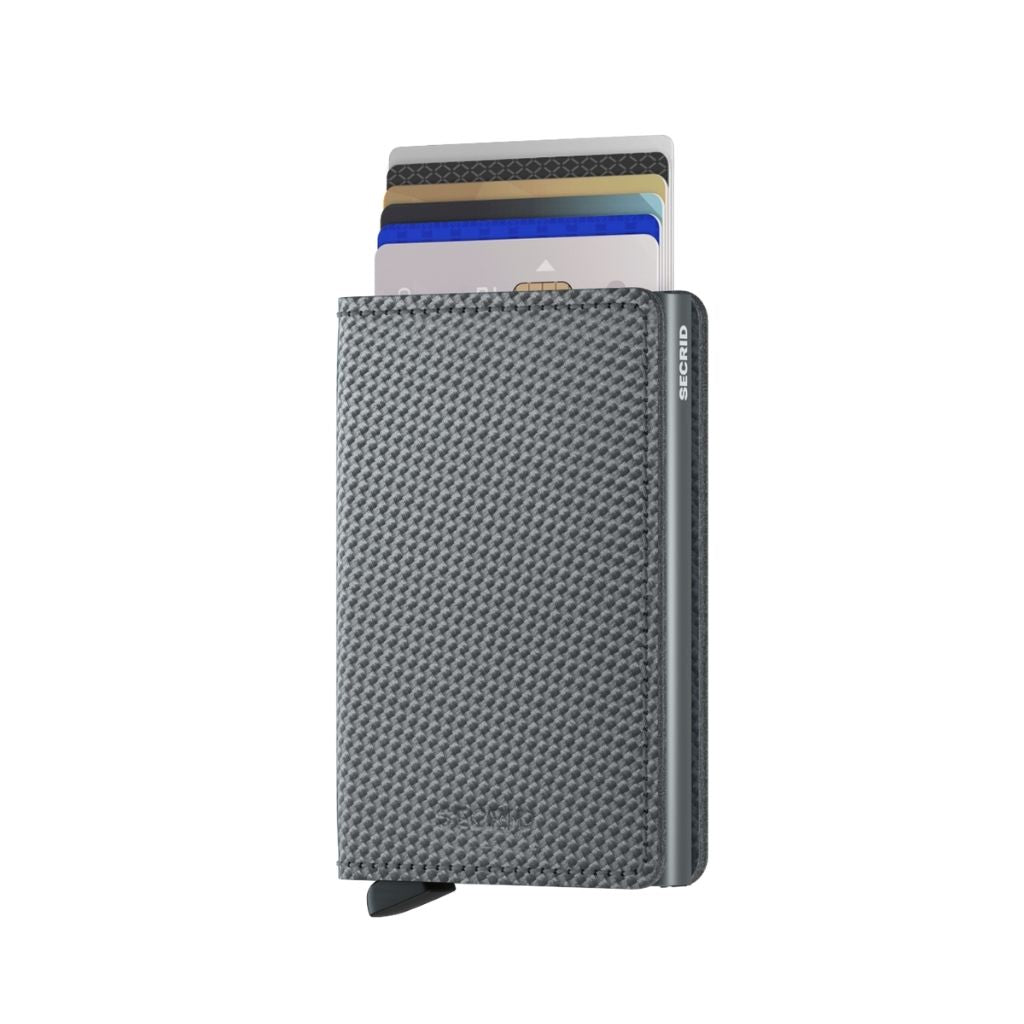 Secrid Slimwallet - Carbon Grey - Love Luggage