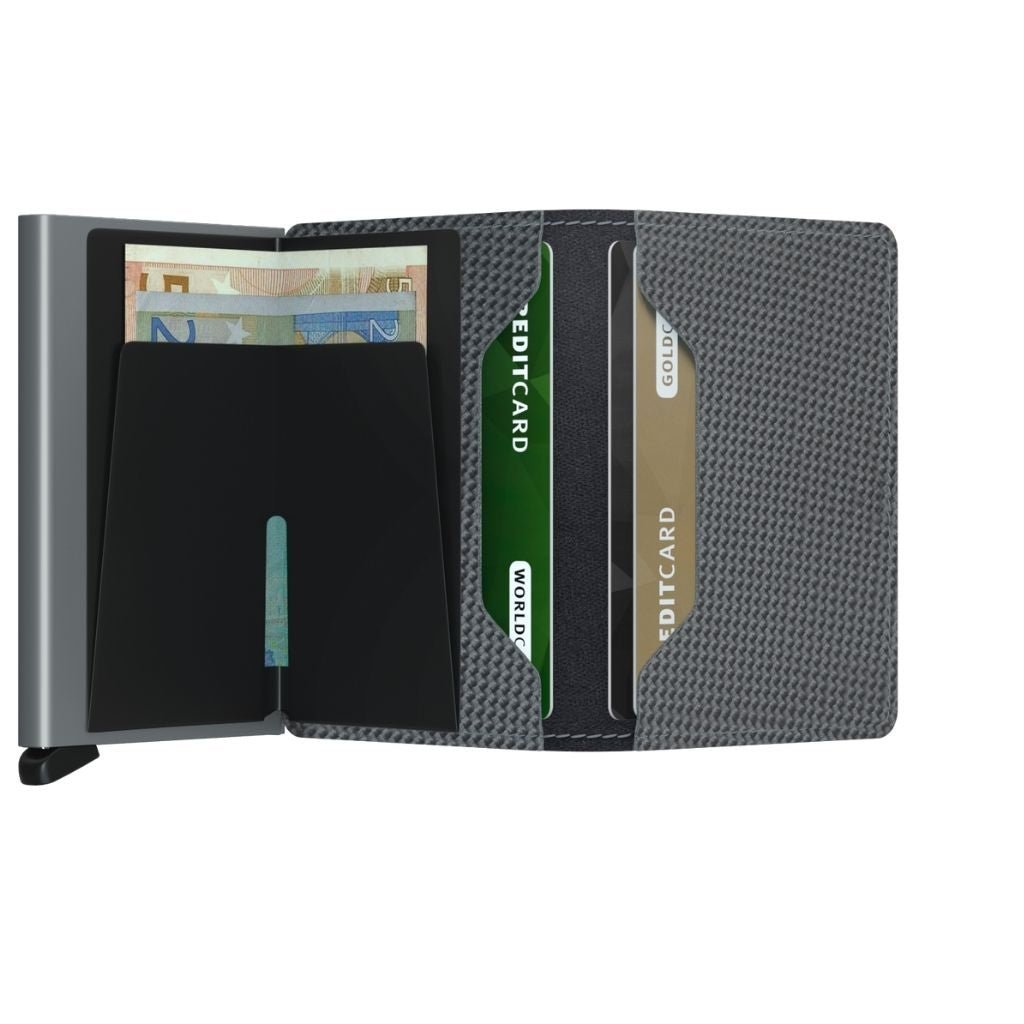 Secrid Slimwallet - Carbon Grey - Love Luggage
