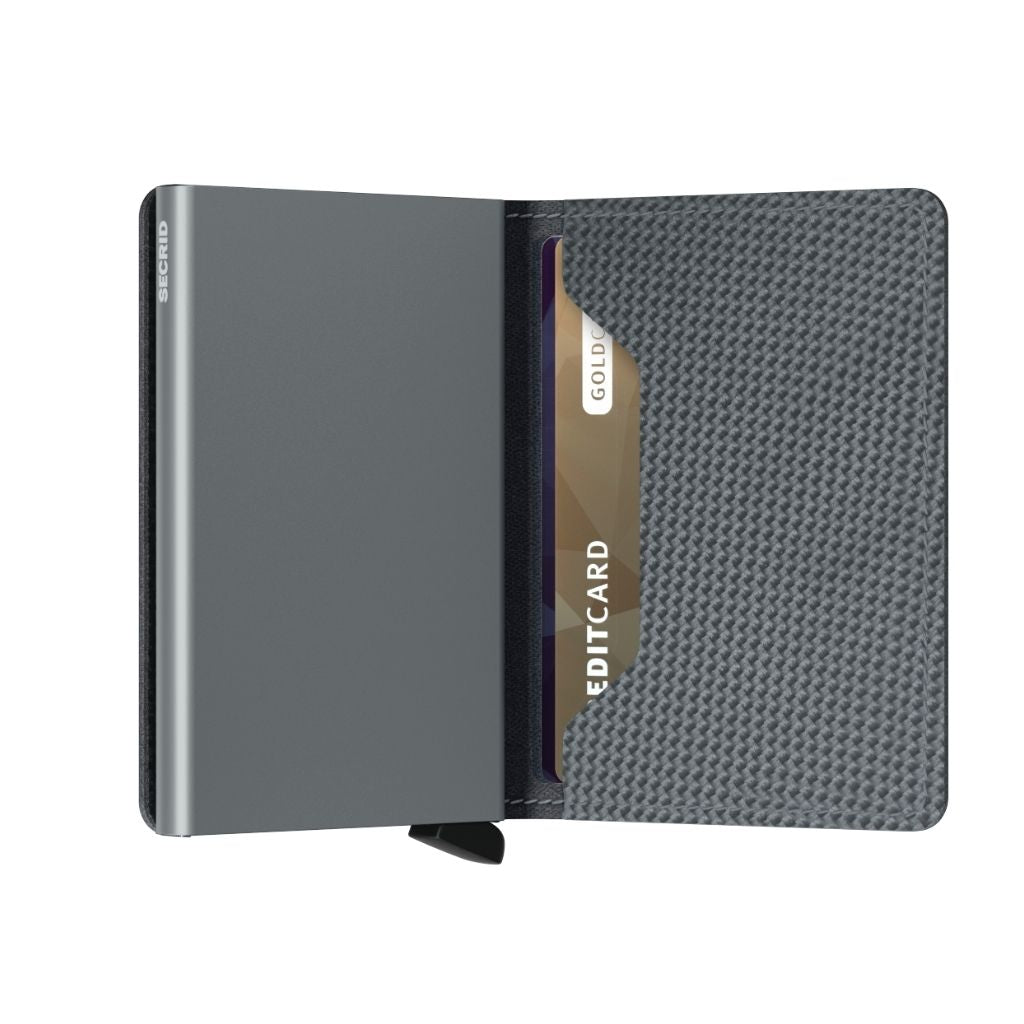Secrid Slimwallet - Carbon Grey - Love Luggage