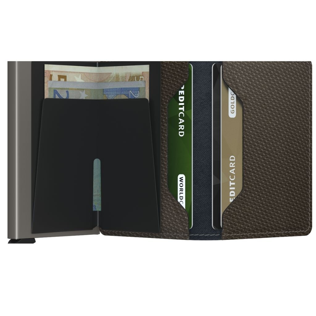 Secrid Slimwallet - Carbon Khaki - Love Luggage