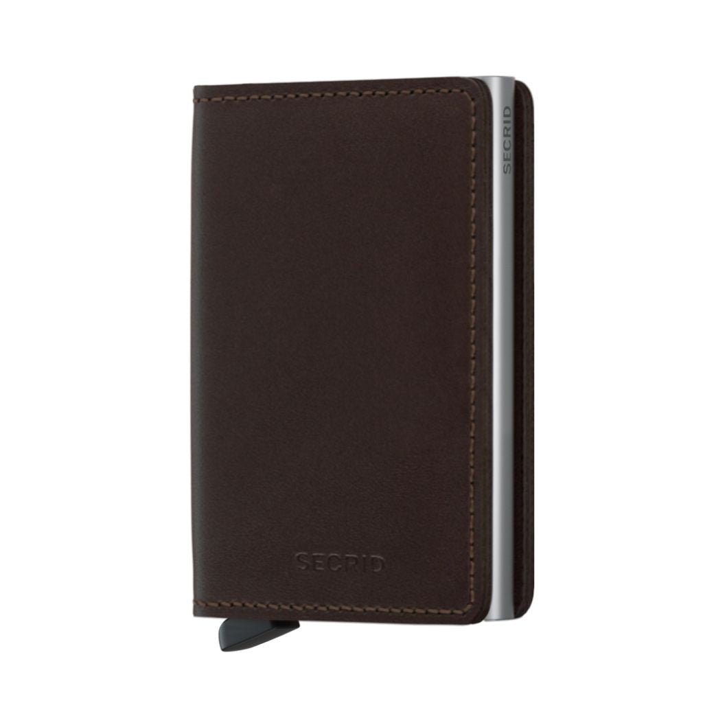 Secrid Slimwallet - Dark Brown - Love Luggage