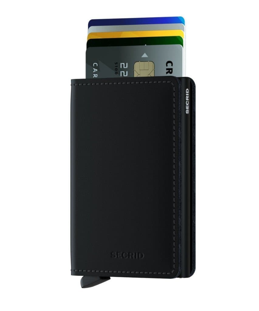 Secrid Slimwallet - Matte Black - Love Luggage