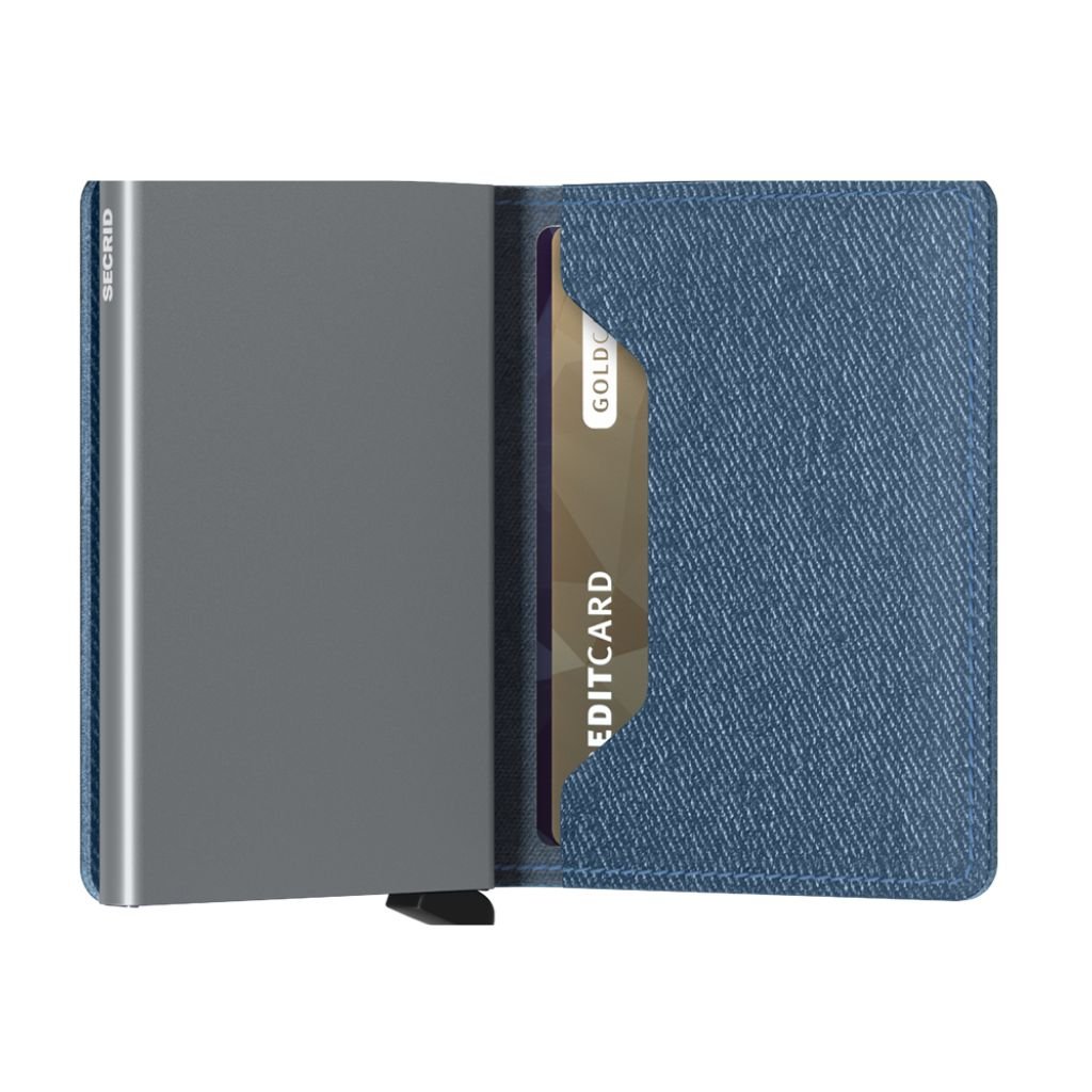 Secrid Slimwallet Twist Jeans Blue - Love Luggage